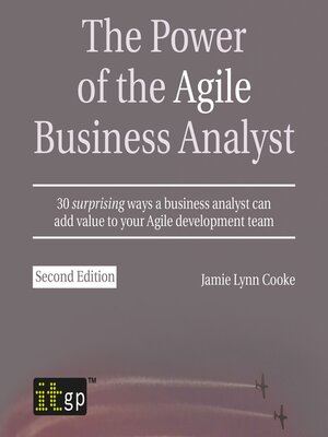 cover image of The Power of the Agile Business Analyst